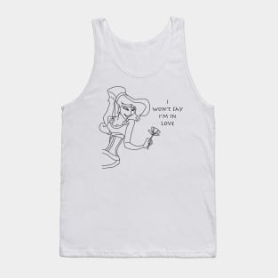 I won´t say I´m in love Tank Top